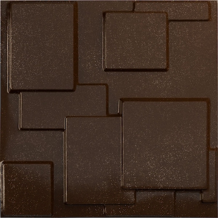 Ekena Millwork 19 5/8in. W x 19 5/8in. H Gomez EnduraWall Decorative 3D Wall Panel Covers 2.67 Sq. Ft. WP20X20GOAMB
